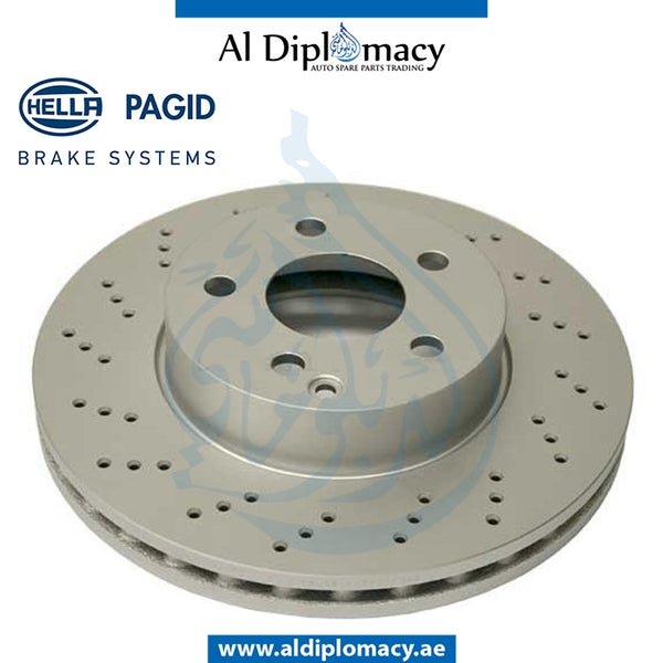 Front BRAKE Disc, 8DD 355 114-391 for Mercedes-Benz C Class W204 (2007-2015) models, Part Number H-2044213612